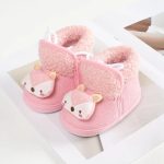 botte bébé en tissu animalier