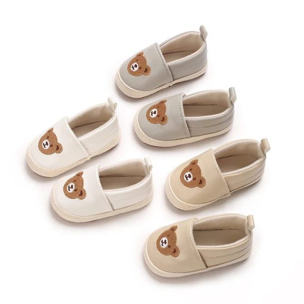 chausson bébé cuir PU