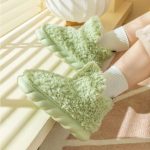 chausson botte en feutre