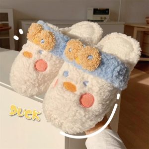 chausson canard femme