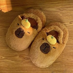 chausson capybara kawaii
