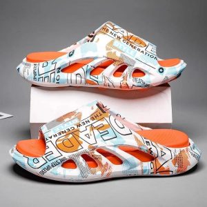 chausson claquette homme