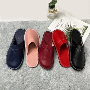 chausson cuir