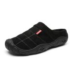chausson cuir souple homme