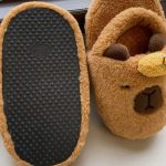 chausson doux capybara kawaii