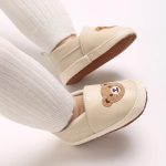 chausson élégant bébé cuir