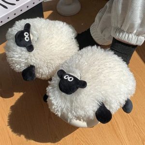 chausson en mouton