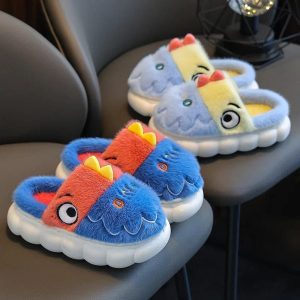 chausson enfant dinosaure