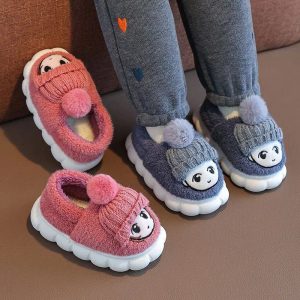 chausson enfant visage mignon