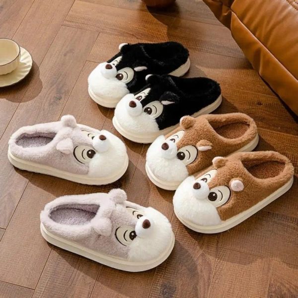 chausson mignon chien