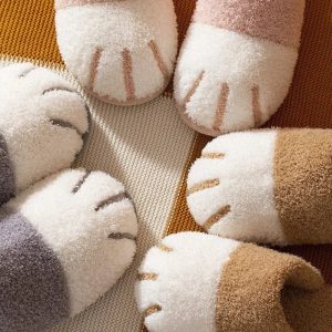 chaussons griffe de chat