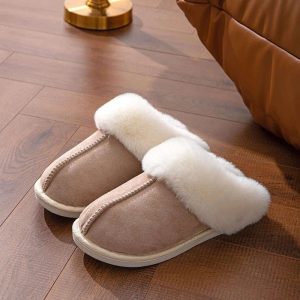 chaussons mules confortables
