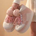 chaussons tendance style sneakers